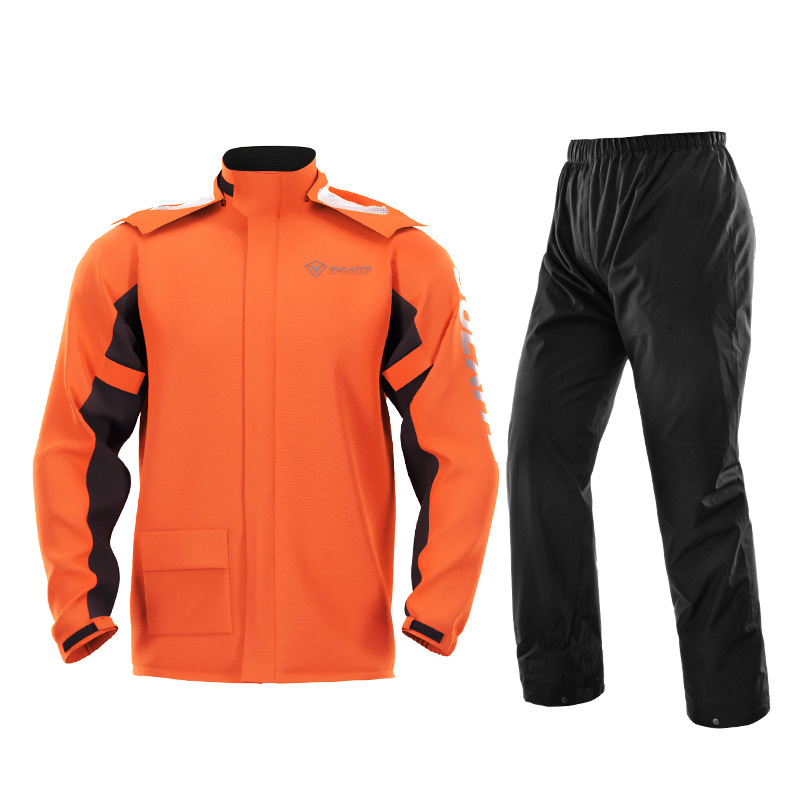 Motorcycle Gear For Men - طقم معطف وسروال واق من المطر