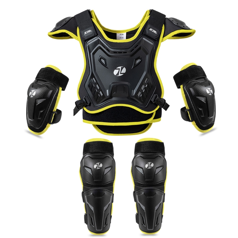 Chest Protector Armor - واقي جسم للأطفال والشباب للدراجات النارية،