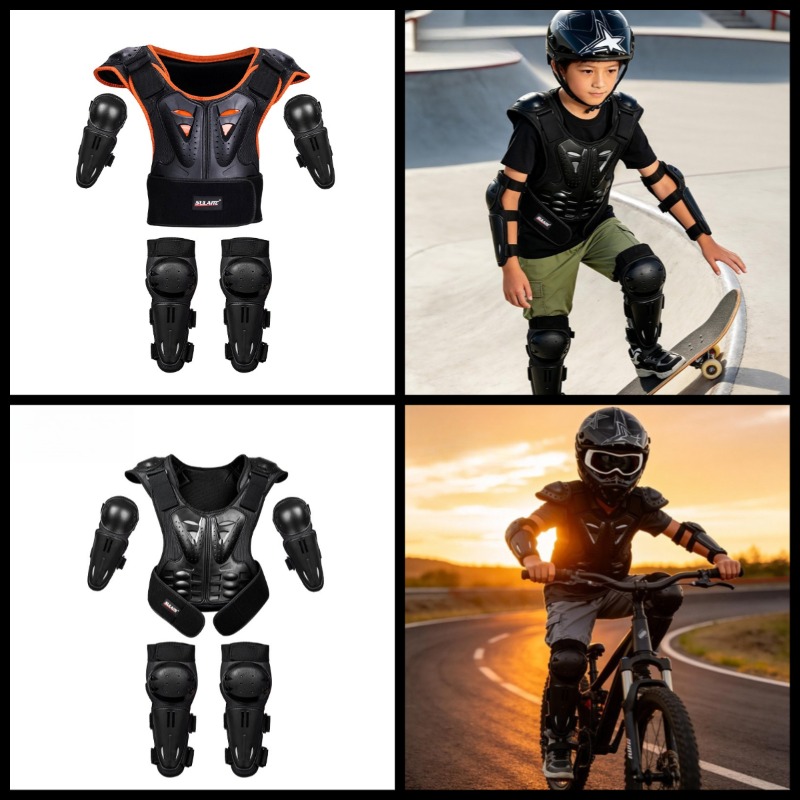 Chest Protector Armor - سترة واقية للأطفال، درع كامل للجسم،