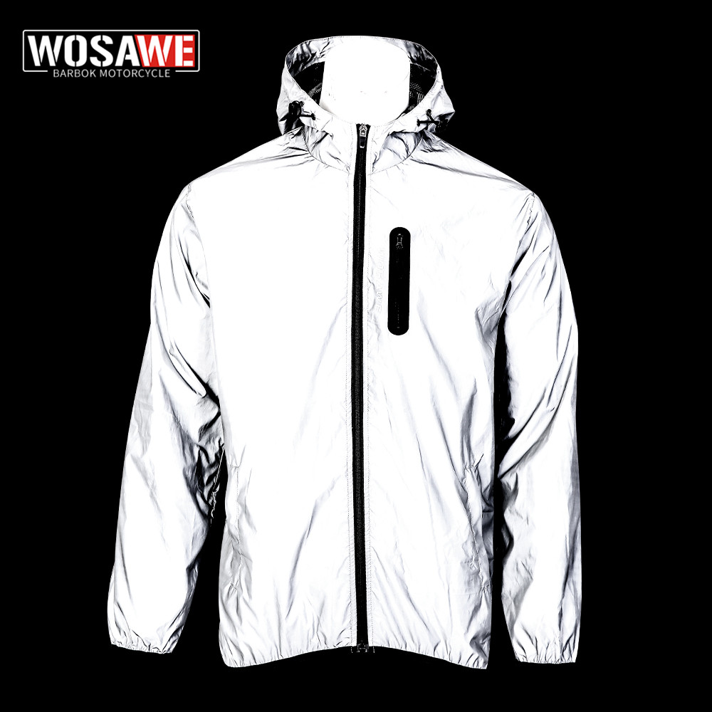 Gearx Motorcycle Jacket - WOSAWE الخريف الشتاء الرجال سترة عاكسة