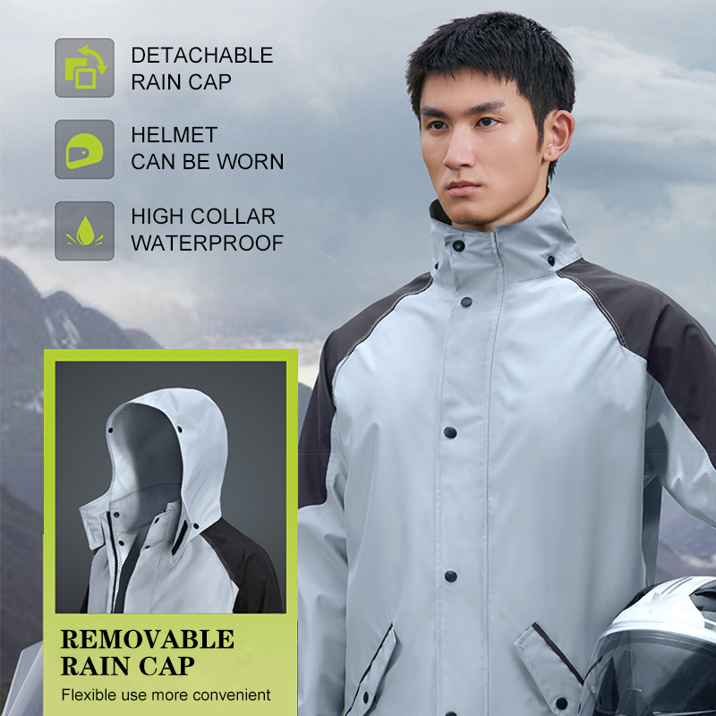 Gearx Motorcycle Jacket - بدلة مطر للرجال والنساء، سترات وبناطيل