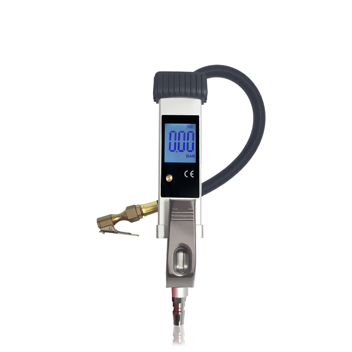 Tyre Pressure Gauge - مقياس ضغط إطارات رقمي LCD قابل