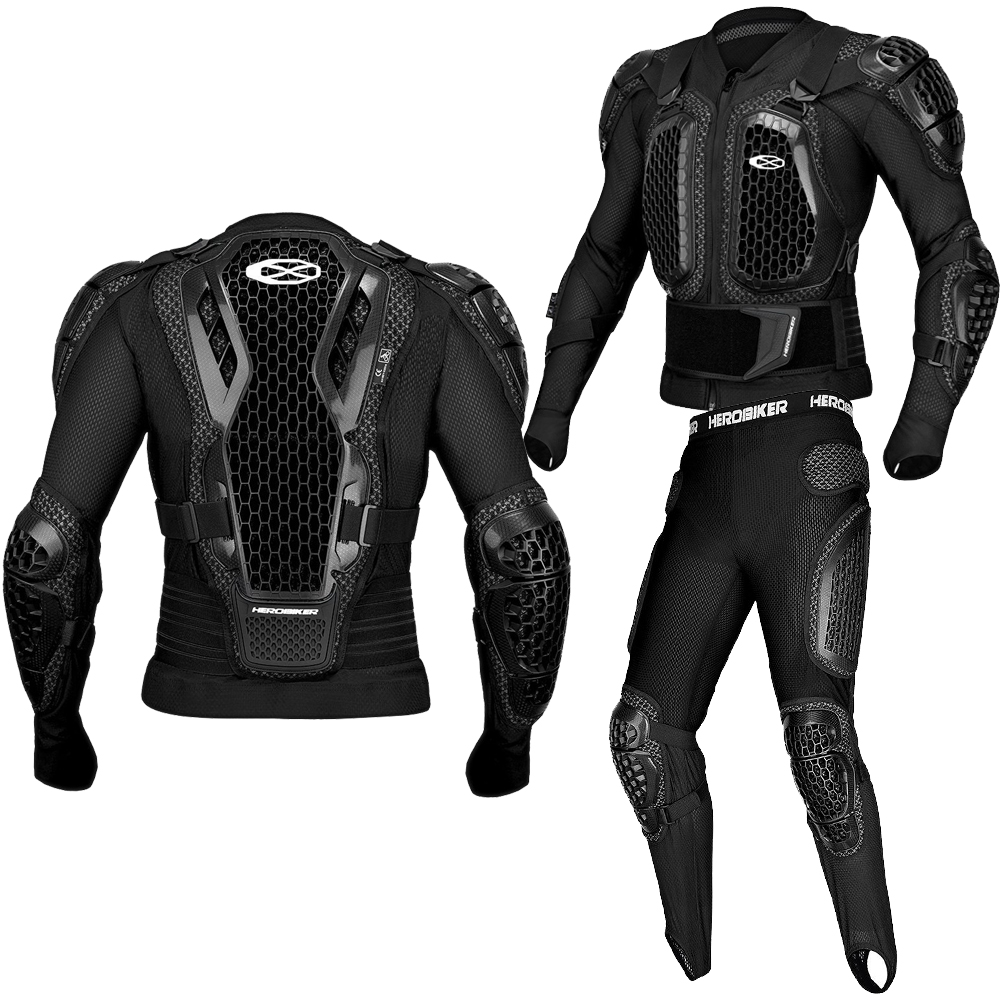 Motorcycle Gear Jacket And Pants - درع حماية للدراجات النارية، معدات حماية