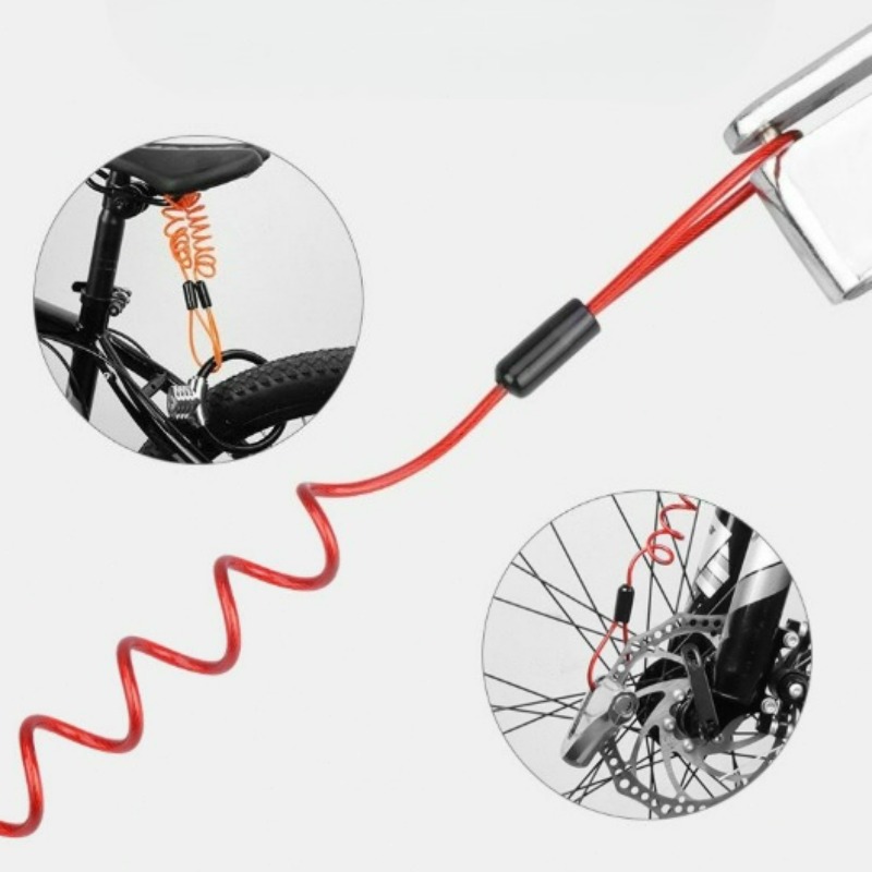 Disc Lock Brake - حبل تذكير لقفل الدراجات النارية الكهربائية،
