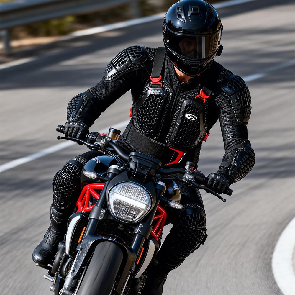 Motorcycle Gear Jacket And Pants - بدلة موتوكروس للطرق الوعرة، طقم سترة