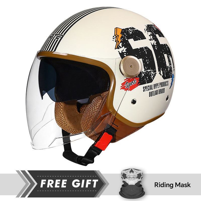 DOT ECE المعتمدة الرجعية 3/4 م - مراجعة Motorcycle Gear In Store وسعره