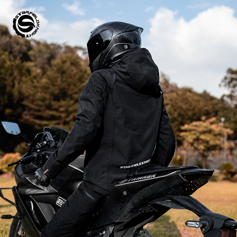 سترة وسروال لركوب الدراجات الن - مراجعة Motorcycle Gear Jacket And Pants وسعره