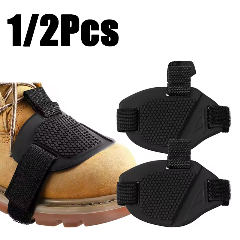 1/2 قطعة غطاء حذاء لحماية ناقل - مراجعة Motorcycle Gear Boots وسعره