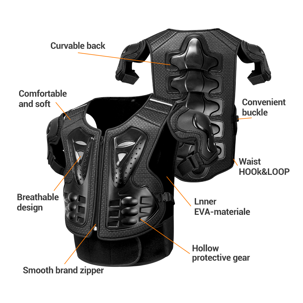 درع حماية للجسم للدراجات النار - مراجعة Chest Protector Armor وسعره