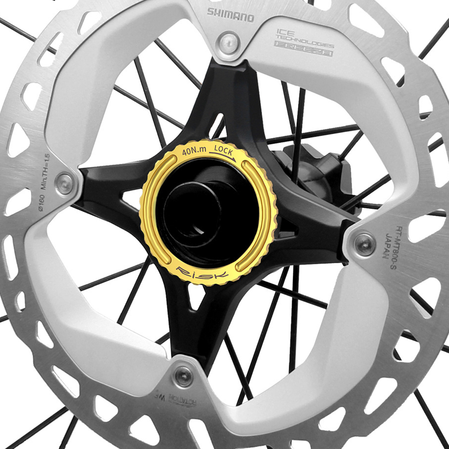 قطعتان من حلقات قفل التيتانيوم - مراجعة Disc Lock Brake وسعره