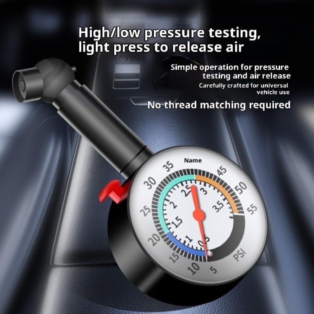 مقياس ضغط الإطارات الميكانيكي  - مراجعة Tyre Pressure Gauge وسعره