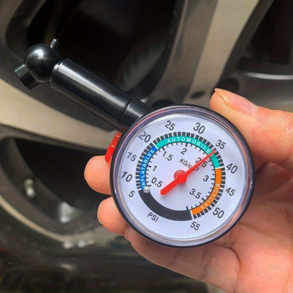 مقياس ضغط الإطارات الميكانيكي  - مراجعة Tyre Pressure Gauge وسعره