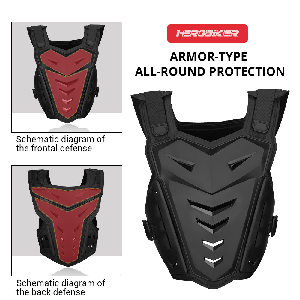 سترة واقية للدراجات النارية مض - مراجعة Chest Protector Armor وسعره