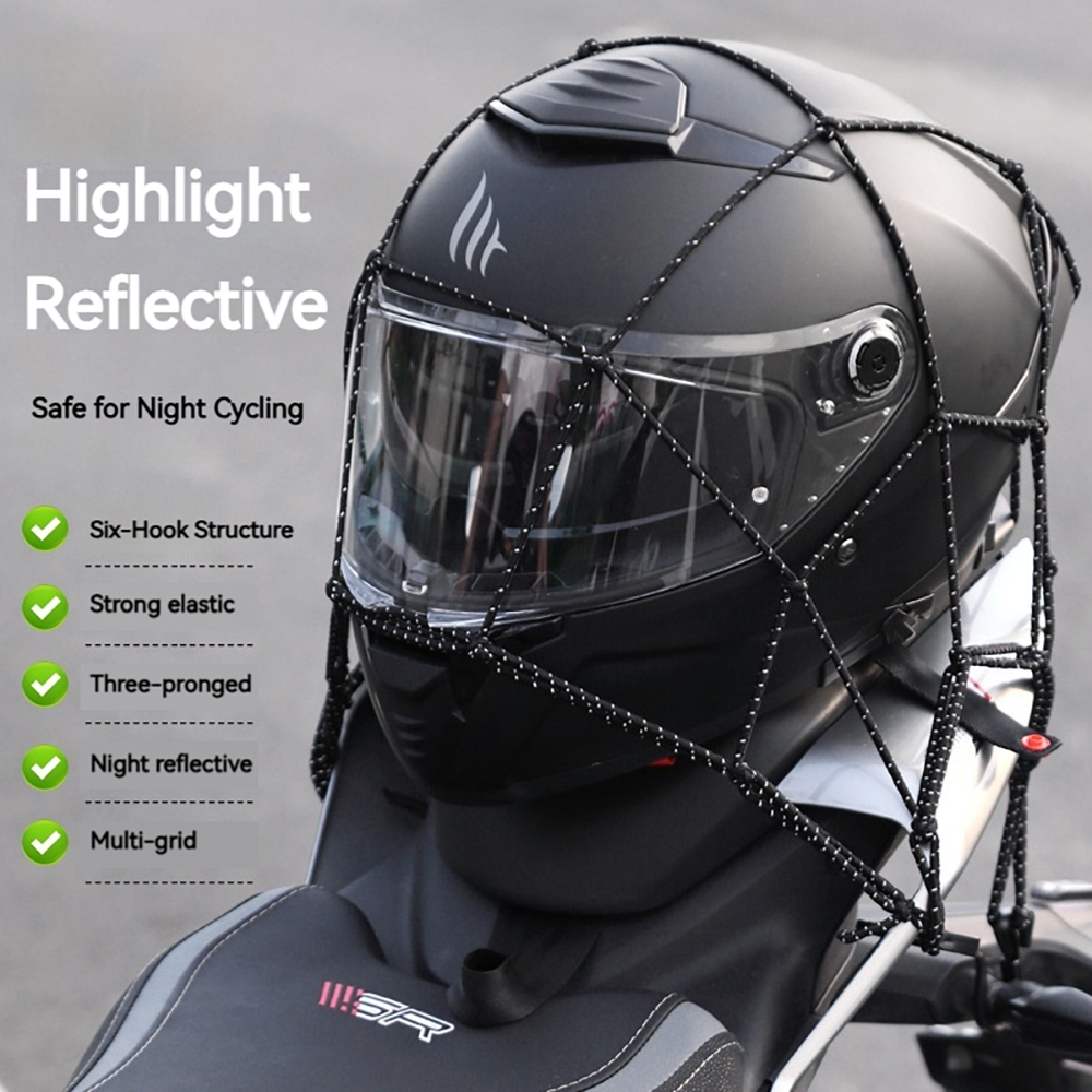 6 السنانير الأمتعة صافي التروس - مراجعة Motorcycle Gear Brand وسعره