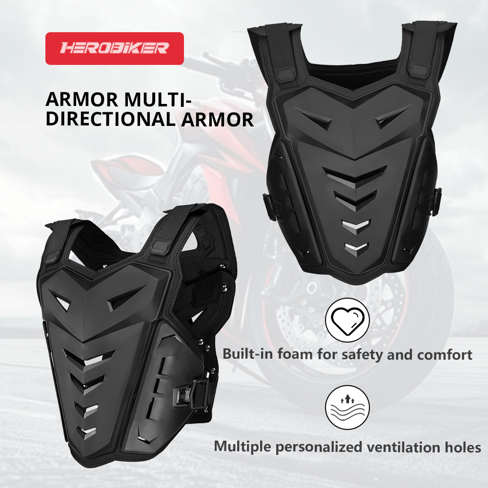 سترة واقية للدراجات النارية، د - مراجعة Chest Protector Armor وسعره