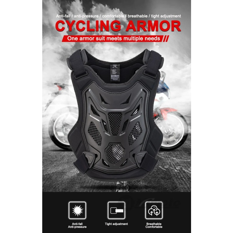 موتوكروس درع للجسم دراجة نارية - مراجعة Chest Protector Armor وسعره