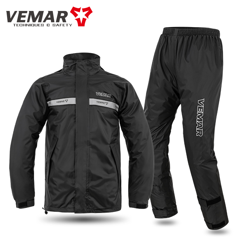 طقم سترة وسروال مقاوم للماء لل - مراجعة Motorcycle Gear Jacket And Pants وسعره