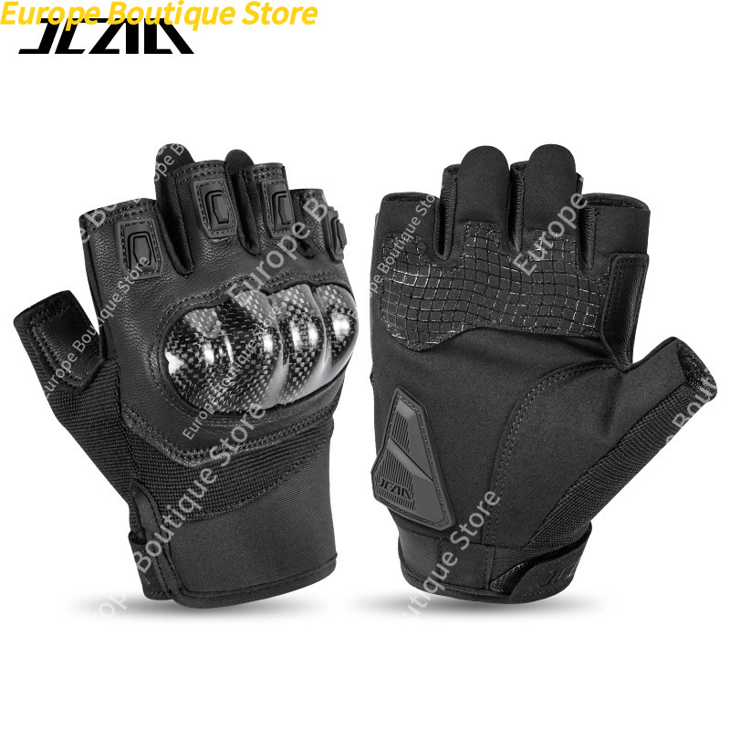 قفازات دراجات نارية نصف إصبع م - مراجعة Motorcycle Gear Gloves وسعره