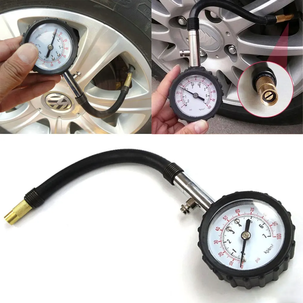 اختبار ضغط الهواء للإطارات الع - مراجعة Tyre Pressure Gauge وسعره