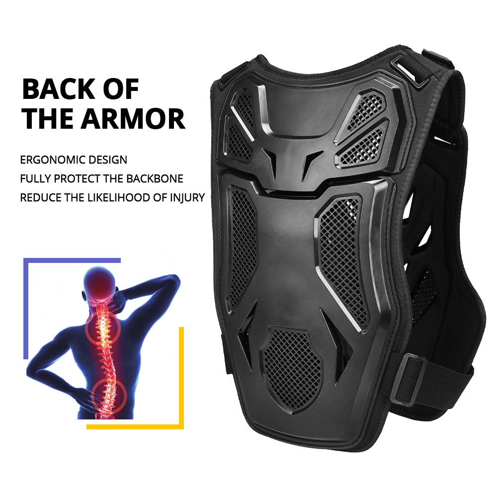 سترة واقية للدراجات النارية لل - مراجعة Chest Protector Armor وسعره