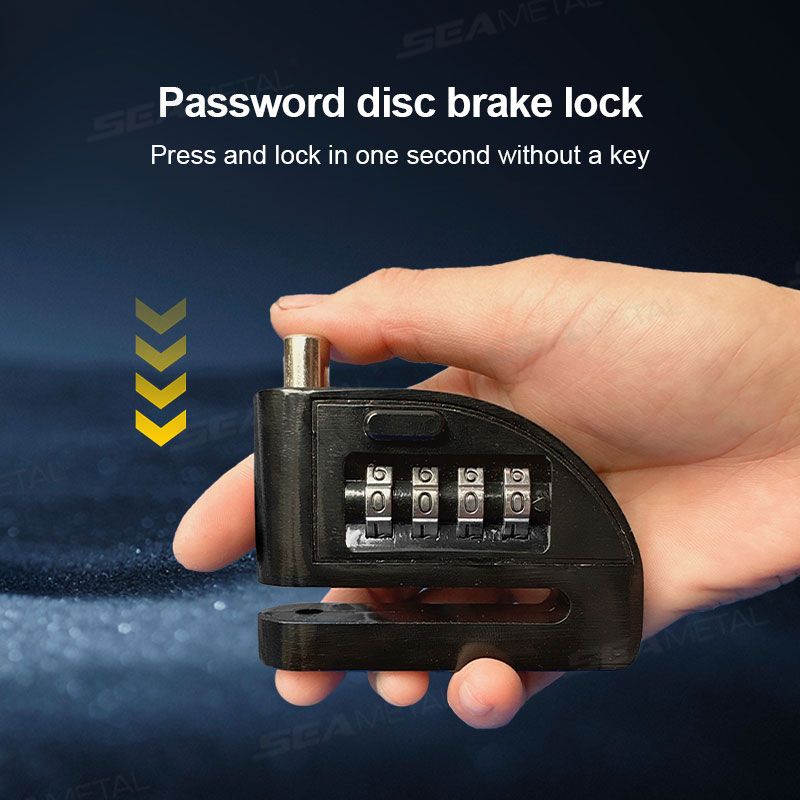 SEAMETAL دراجة نارية كلمة المر - مراجعة Disc Lock Brake وسعره
