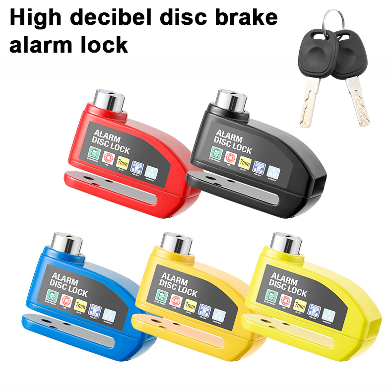 دراجة نارية إنذار قفل عجلة مكب - مراجعة Disc Lock Brake وسعره
