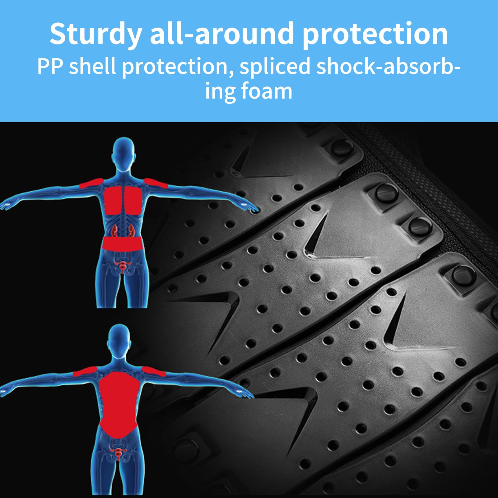سترة معدات ركوب الدراجات النار - مراجعة Chest Protector Armor وسعره