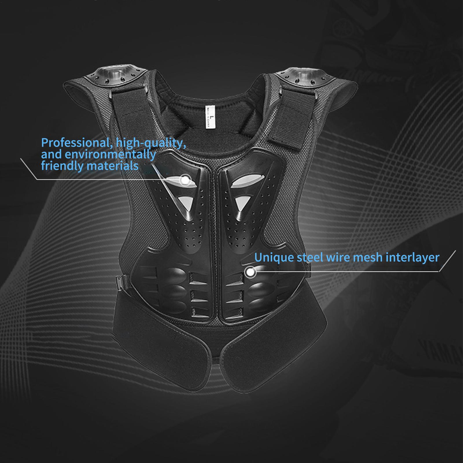 سترة معدات ركوب الدراجات النار - مراجعة Chest Protector Armor وسعره