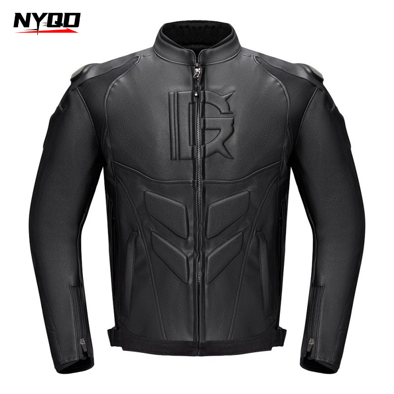 بدلة سباق الدراجات النارية الش - مراجعة Motorcycle Gear Jacket And Pants وسعره
