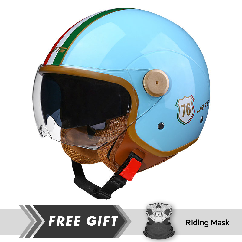 عدسة مزدوجة مفتوحة الوجه خوذات - مراجعة Motorcycle Gear In Store وسعره