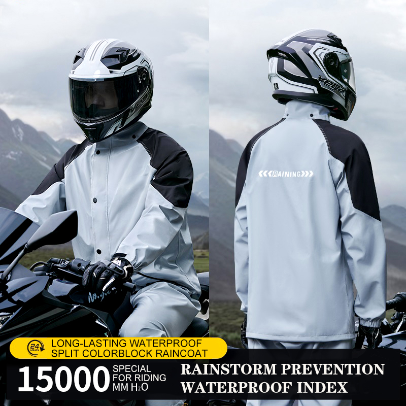 بدلة مطر للرجال والنساء، سترات - مراجعة Gearx Motorcycle Jacket وسعره