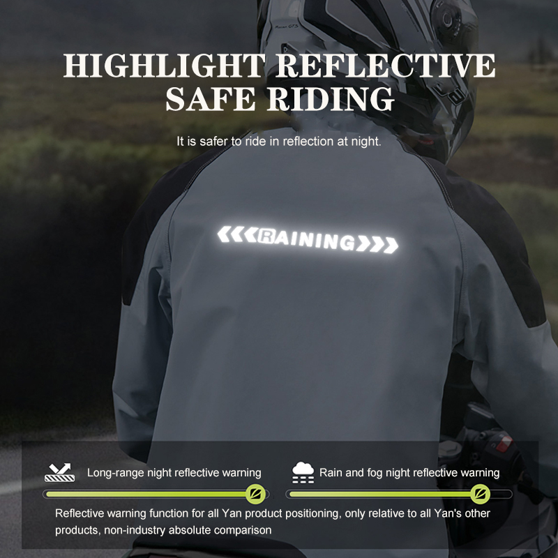 بدلة مطر للرجال والنساء، سترات - مراجعة Gearx Motorcycle Jacket وسعره