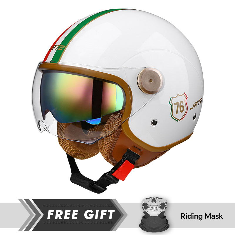 DOT المعتمدة خوذة مفتوحة الوجه - مراجعة Motorcycle Gear In Store وسعره
