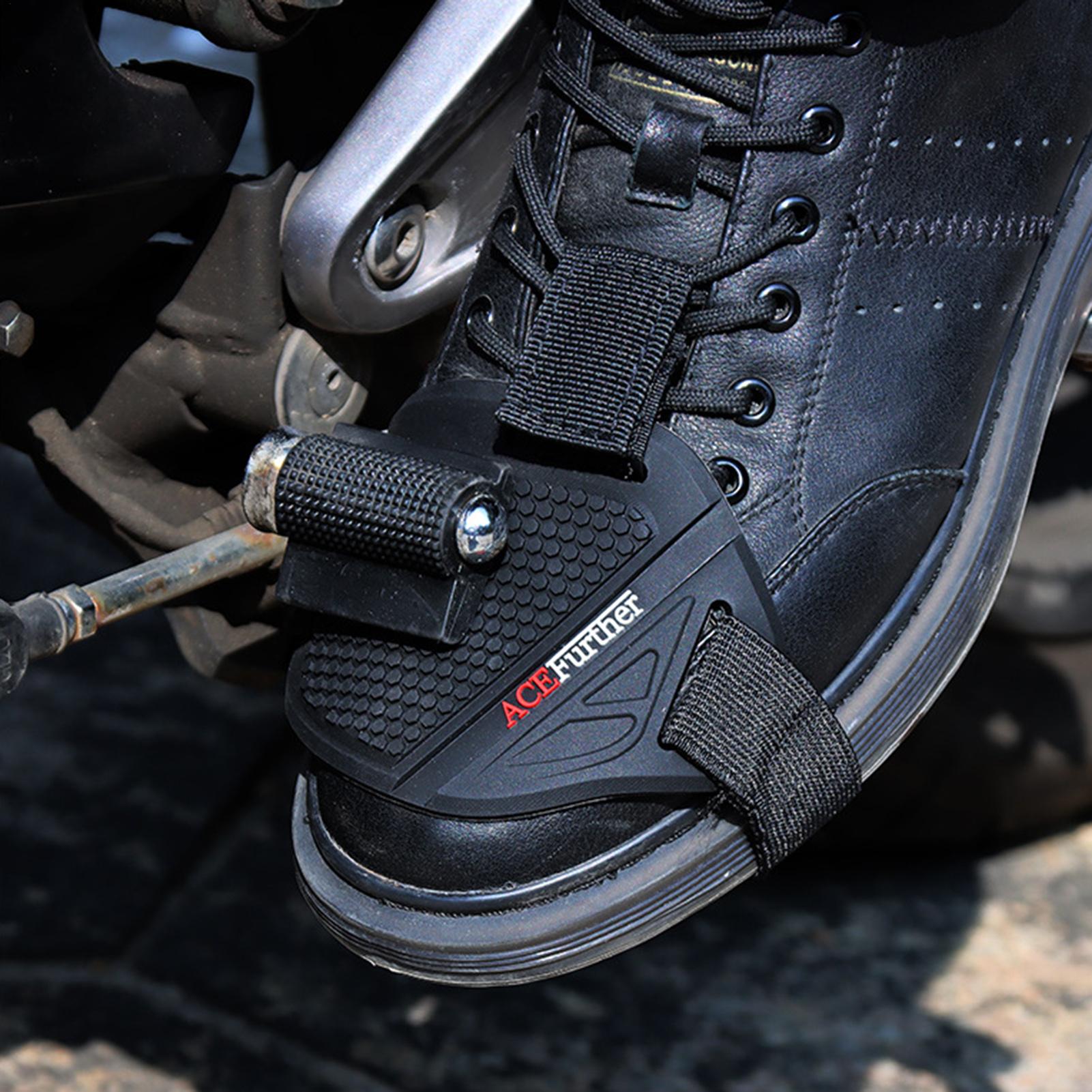 غطاء حماية لقدم الدراجة الناري - مراجعة Motorcycle Gear Boots وسعره