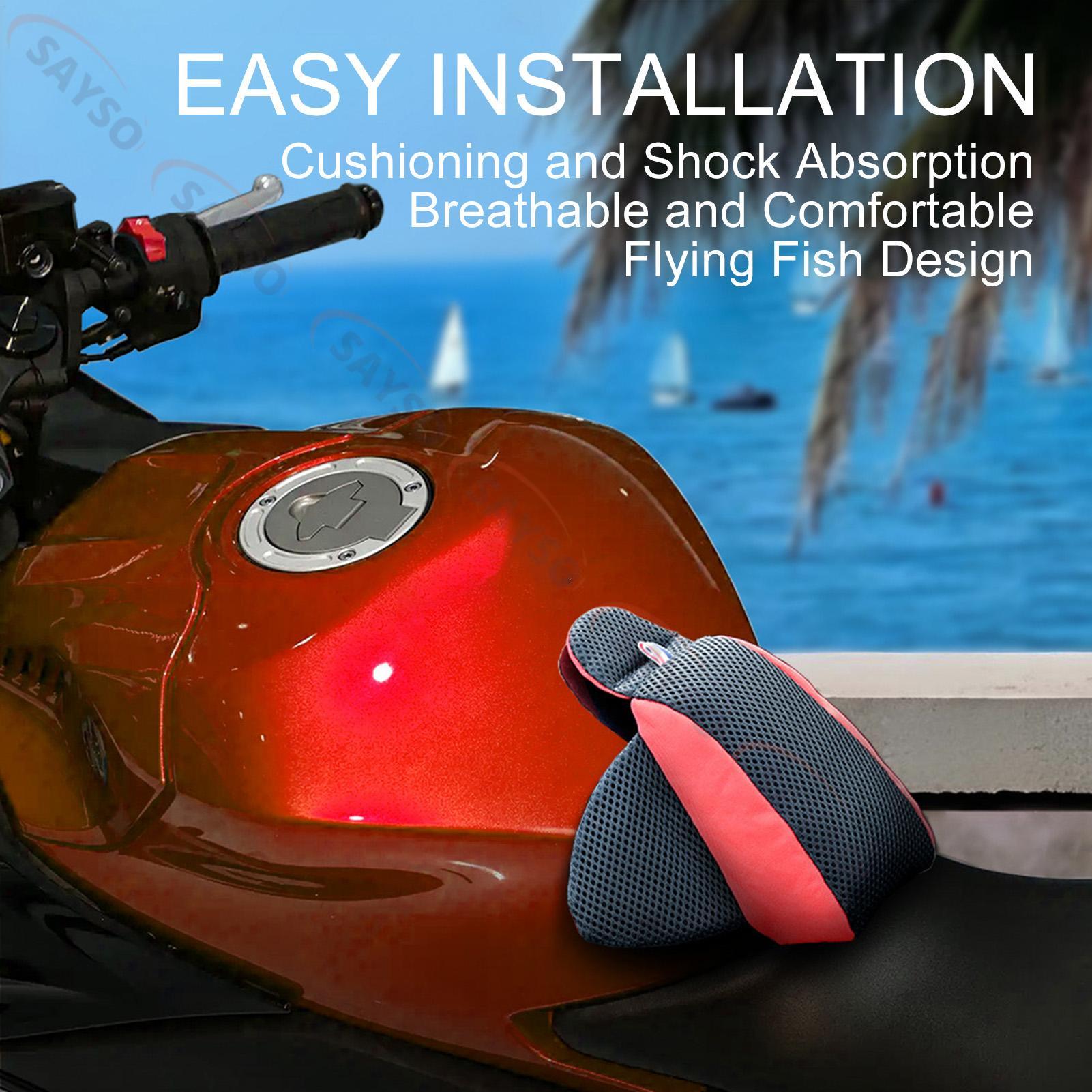 وسادة حماية خزان الوقود للدراج - مراجعة Motorcycle Gear Protection وسعره