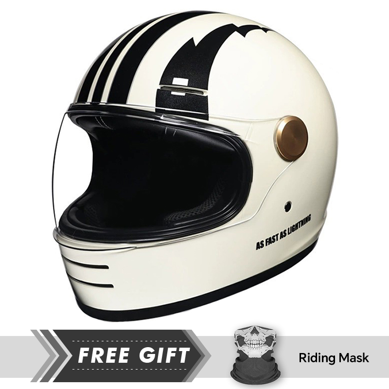 خوذات دراجات نارية جلدية كاملة - مراجعة Motorcycle Gear In Store وسعره
