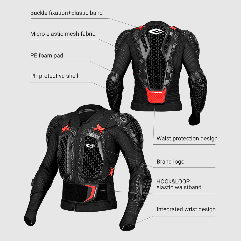سترة دراجات نارية صيفية قابلة  - مراجعة Gearx Motorcycle Jacket وسعره