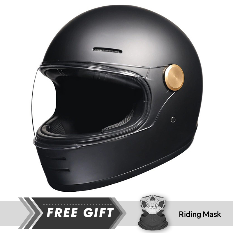 خوذة دراجة نارية كلاسيكية كامل - مراجعة Motorcycle Gear In Store وسعره