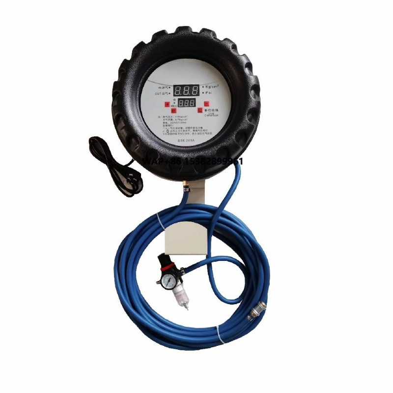 جهاز نفخ إطارات معدني أوتوماتي - مراجعة Tyre Pressure Gauge وسعره