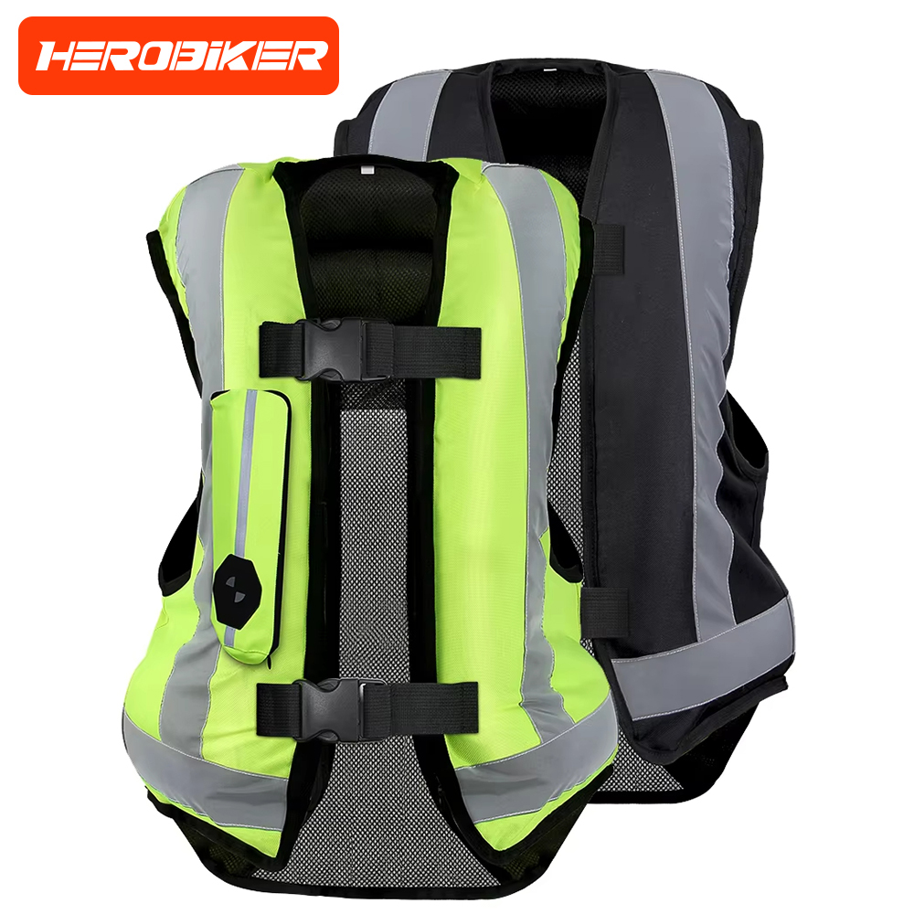 وسادة هوائية للدراجات النارية  - مراجعة Gearx Motorcycle Jacket وسعره